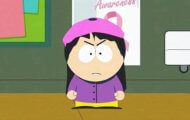 Картман мешает Венди читать доклад о раке груди